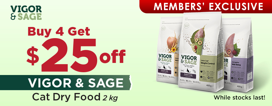 Vigor & Sage Cat Dry MOP